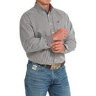 Men's Cinch Striped Button-Down Shirt- Multi Color MTW1105917 - Crazy House Western Wear