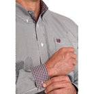 Men's Cinch Striped Button-Down Shirt- Multi Color MTW1105917 - Crazy House Western Wear