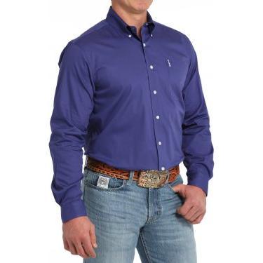 Cinch Modern Fit Solid Button-Down Western Shirt - Crazy House Western Wear