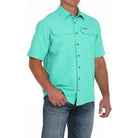 Men's Cinch Ripstop Button-Down Western Shirt MTW1723001 - Crazy House Western Wear