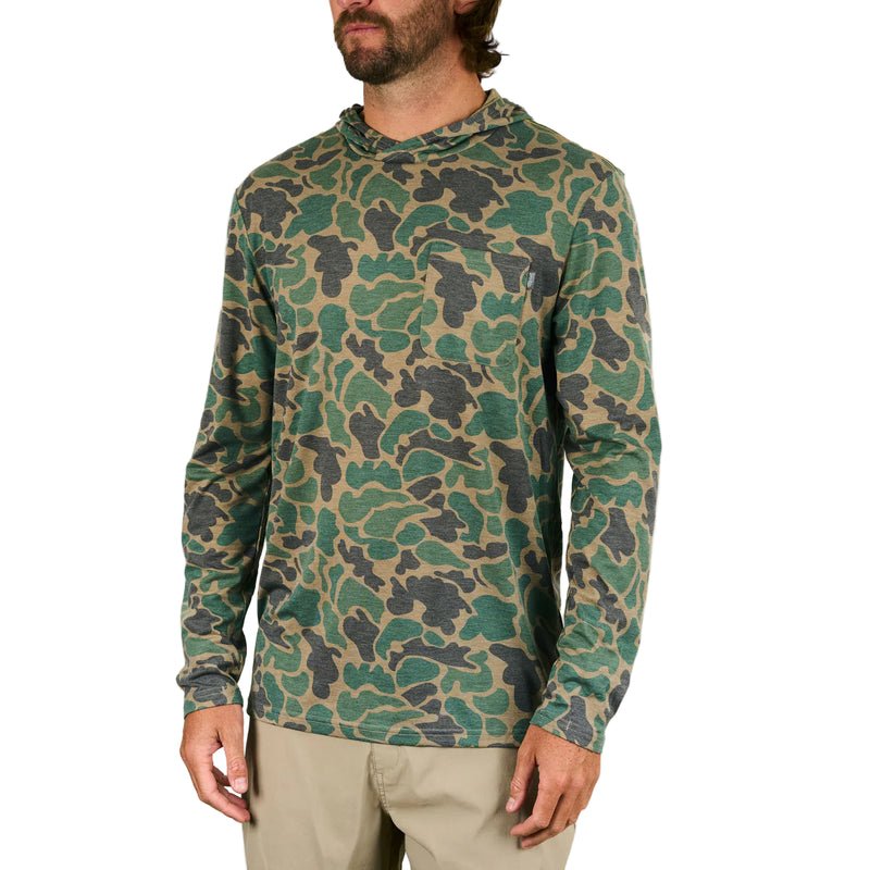 Men's Marsh Wear Green Mallard Camo Buxton Tech Hoodie