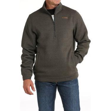 Men's Cinch 1/2 Zip Pullover MWK1913002 - Crazy House Western Wear