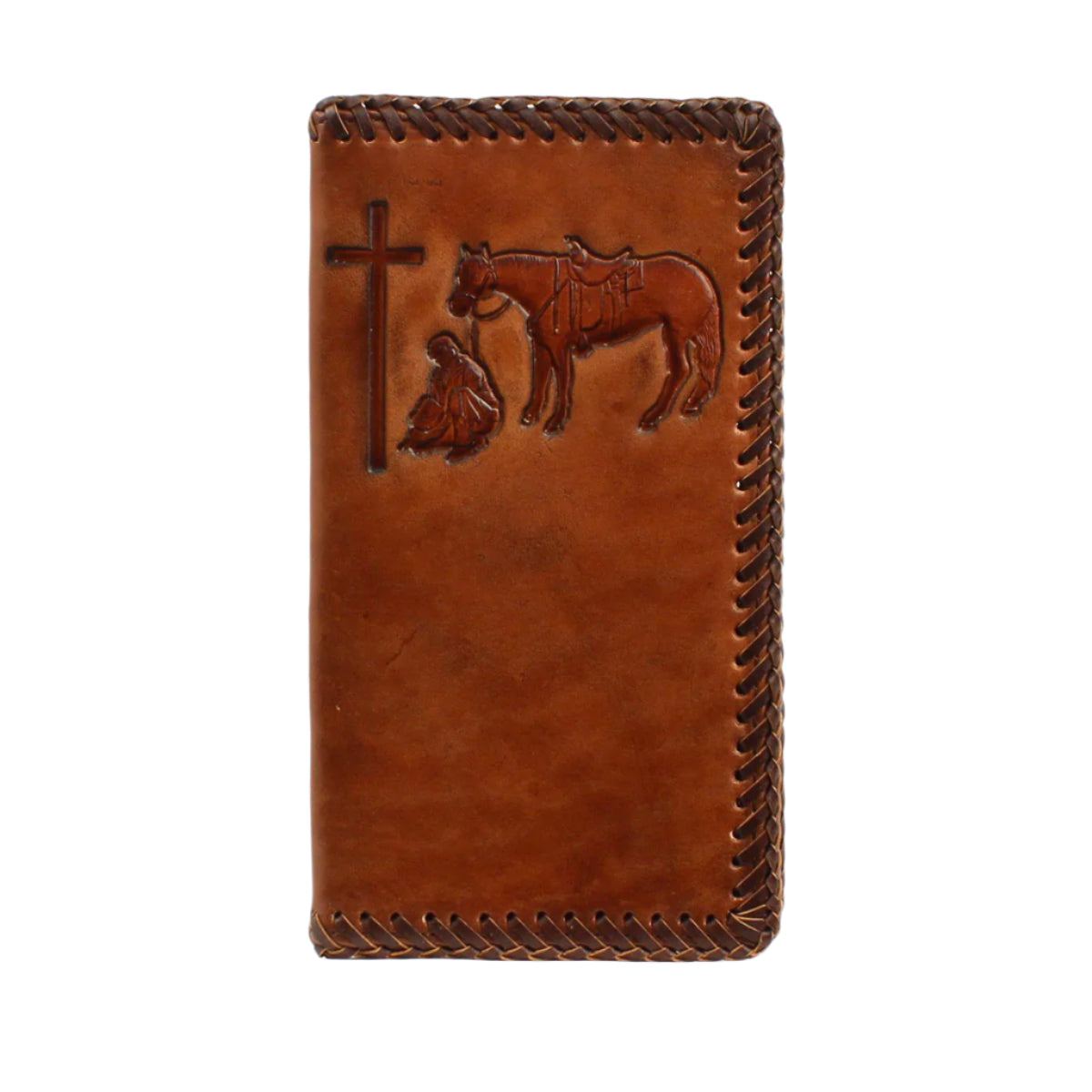 Women's Nocona Bi-Fold Wallet with Design on The Front N5413808 - Crazy House Western Wear