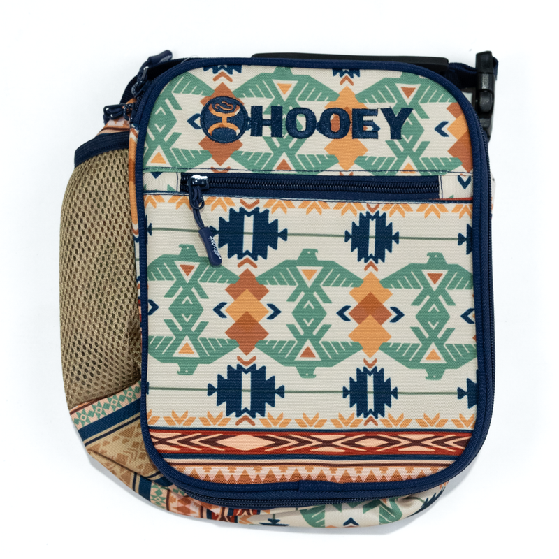Hooey Lunchbox Navy and Tan Aztec HLB006TNNV - Crazy House Western Wear