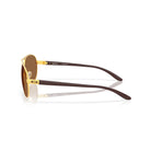 Oakley Feedback Satin Gold Frame with Prizm Bronze Lenses 0OO4079-40795159