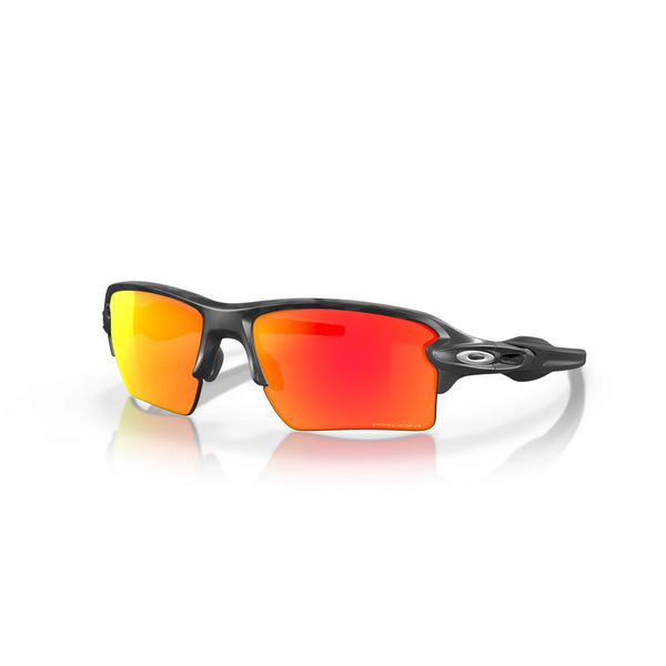 Oakley Flak 2.0 XL Black Camo Frame with Prizm Ruby Lenses OO9188