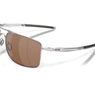 Oakley Gauge 8 Polished Chrome Frame with Tungsten Polarized Lenses OO4124-0962