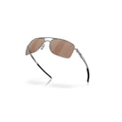 Oakley Gauge 8 Polished Chrome Frame with Tungsten Polarized Lenses OO4124-0962