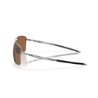 Oakley Gauge 8 Polished Chrome Frame with Tungsten Polarized Lenses OO4124-0962