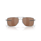 Oakley Gauge 8 Polished Chrome Frame with Tungsten Polarized Lenses OO4124-0962
