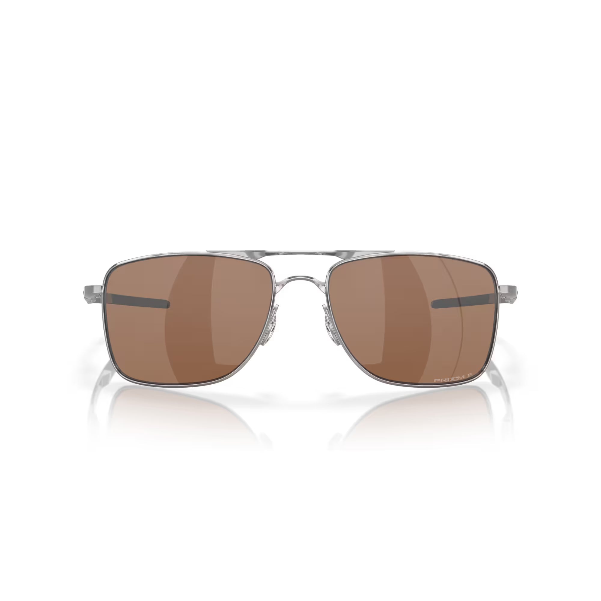 Oakley Gauge 8 Polished Chrome Frame with Tungsten Polarized Lenses OO4124-0962