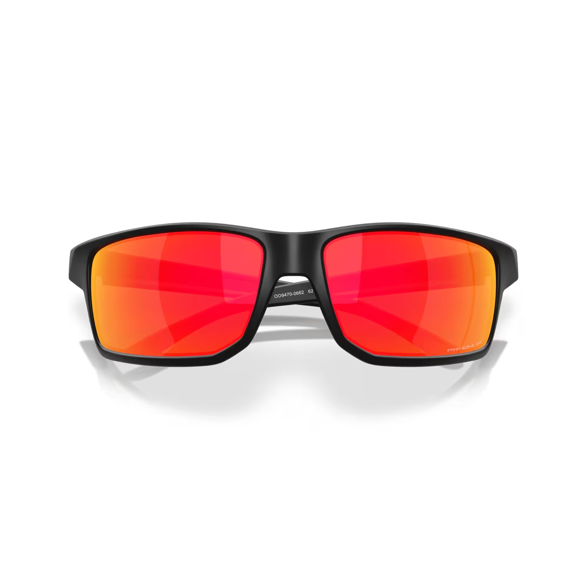 Oakley Gibston XL Matte Black Frame with Prizm Ruby Polarized Lenses 0OO9470-662