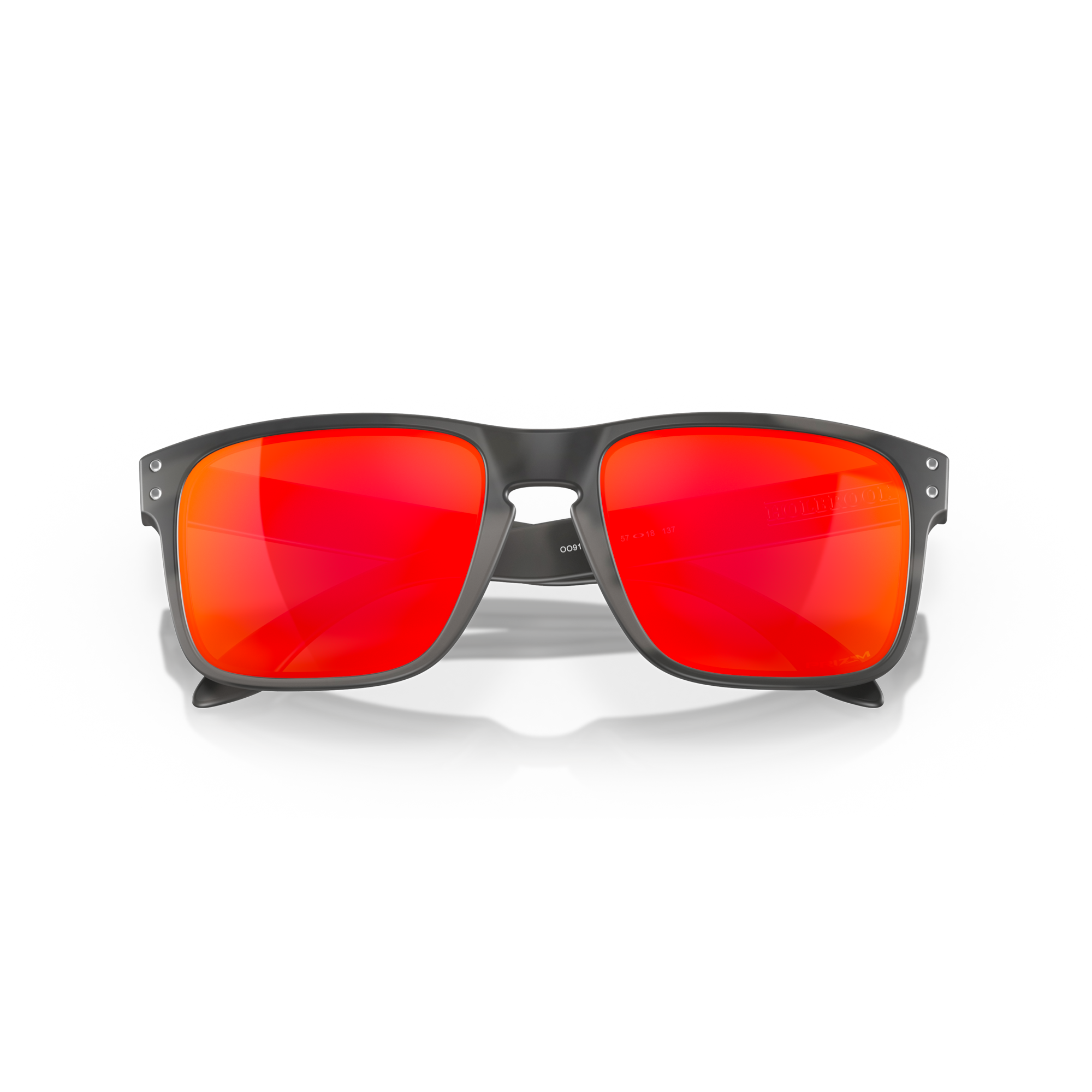 Oakley Holbrook Black Camo Frame with Prizm Ruby Lenses OO9102-E955
