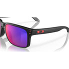 Oakley Holbrook Matte Black Frame with red Iridium Lenses OO9102-36