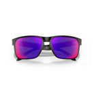 Oakley Holbrook Matte Black Frame with red Iridium Lenses OO9102-36