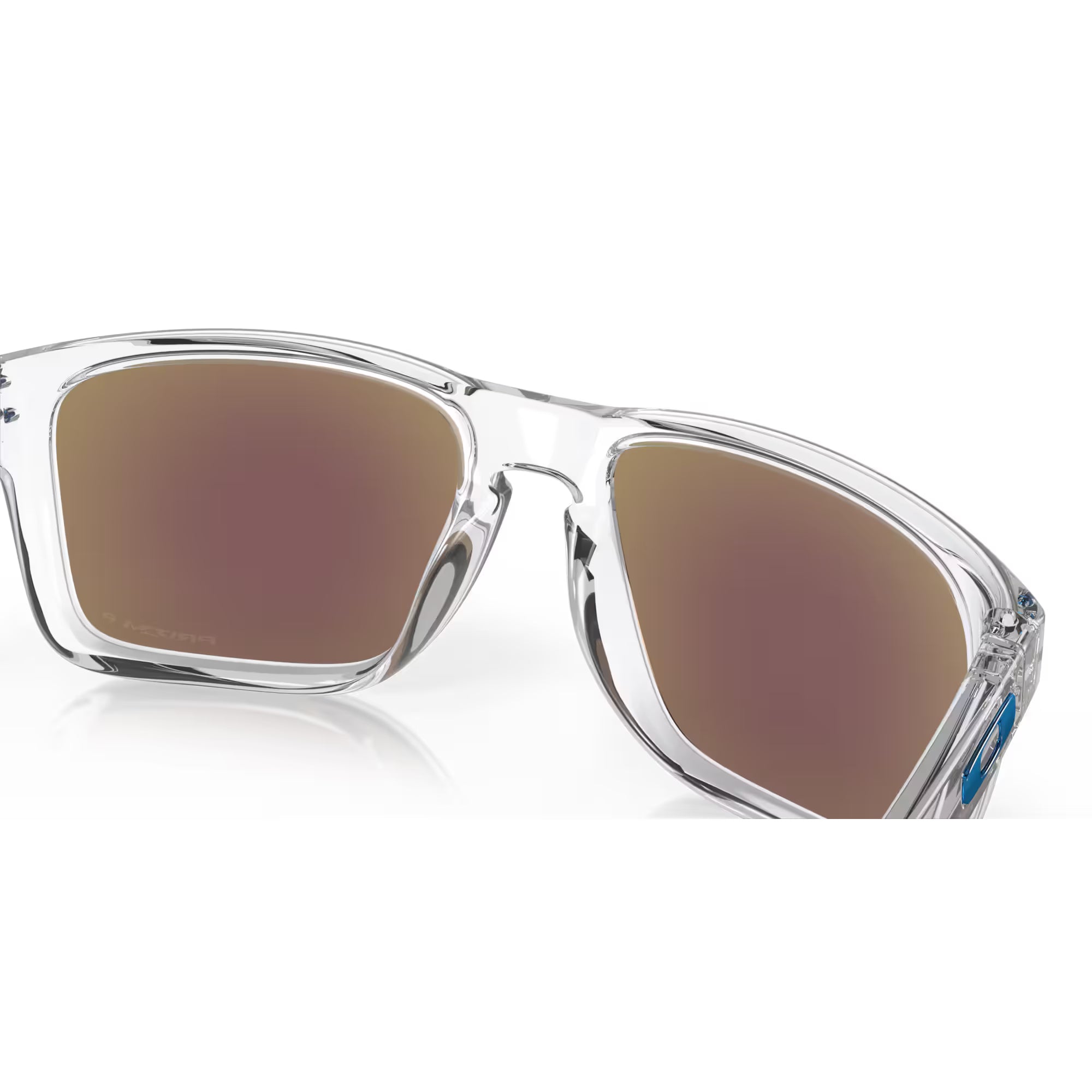 Oakley Holbrook XL Clear Frame with Prizm Sapphire Polarized Lenses 0OO9417-0759