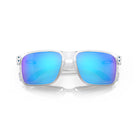 Oakley Holbrook XL Clear Frame with Prizm Sapphire Polarized Lenses 0OO9417-0759