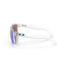 Oakley Holbrook XL Clear Frame with Prizm Sapphire Polarized Lenses 0OO9417-0759