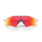 Oakley Radar EV Path Polished White Frame with Prizm Ruby Lenses OO9208-7238