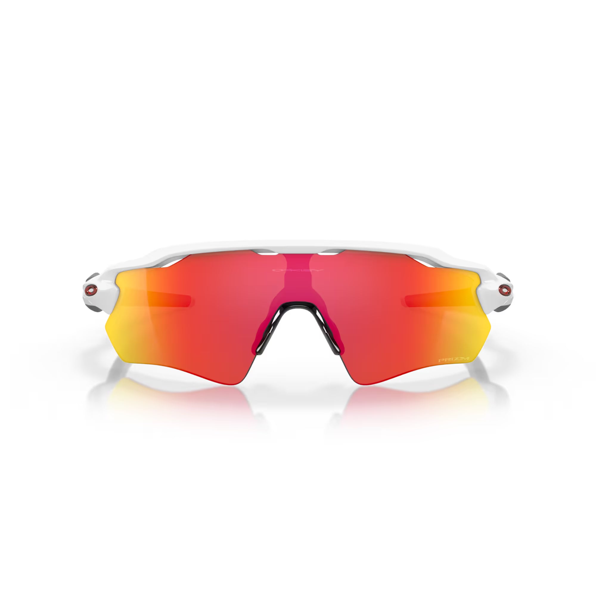 Oakley Radar EV Path Polished White Frame with Prizm Ruby Lenses