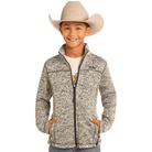Boy's Powder River Outfitters Knit Melange Jacket DK92C04101 - Crazy House Western Wear