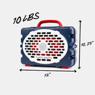 TurtleBox Americana Blue Limited Gen 3 Speaker GEN3SPEAKER-RWB