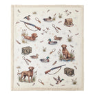 HiEnd Duck Camp Campfire Sherpa Throw Blanket CF2693TH-OS-OC