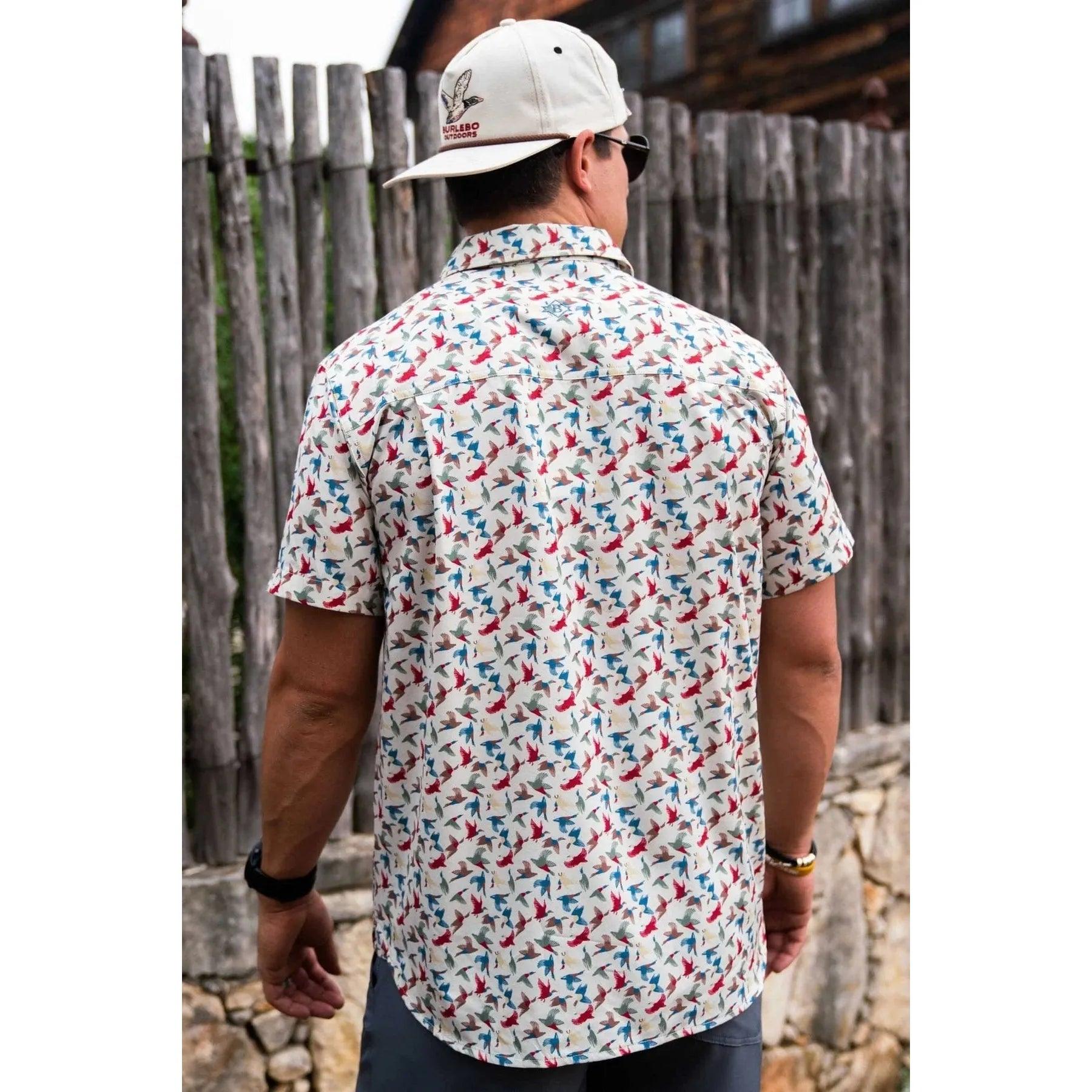 Men's Burlebo Performance Button Up 0008-PBU-AOD - Crazy House Western Wear