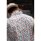 Men's Burlebo Performance Button Up 0008-PBU-AOD - Crazy House Western Wear