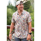 Men's Burlebo Performance Button Up 0008-PBU-DC - Crazy House Western Wear