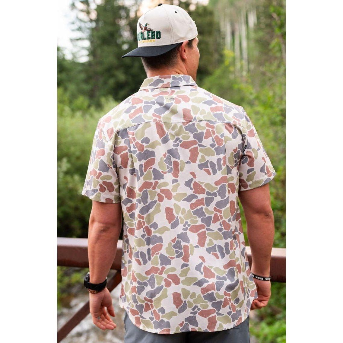 Men's Burlebo Performance Button Up 0008-PBU-DC - Crazy House Western Wear