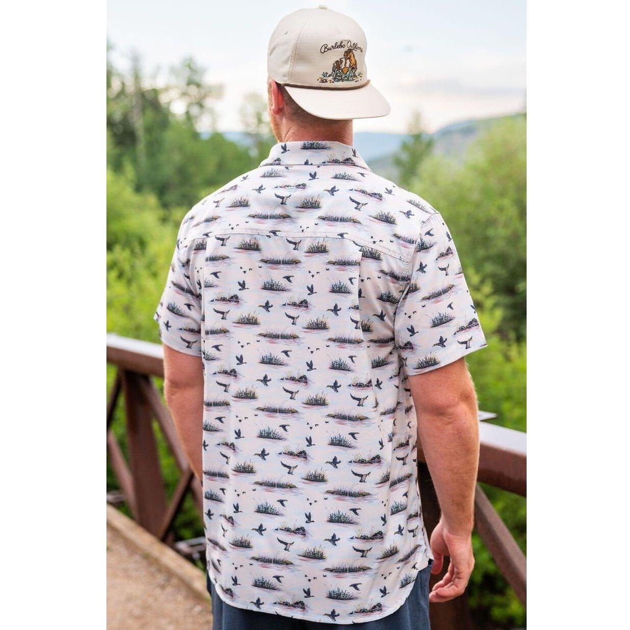 Men's Burlebo Performance Button Up PBU-DKH - Crazy House Western Wear