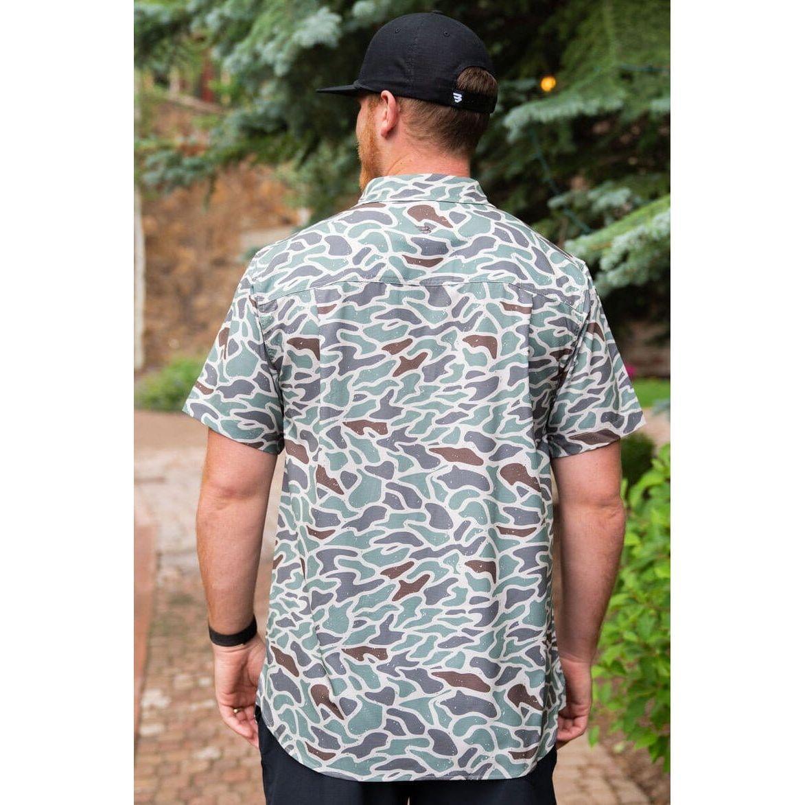 Men's Burlebo Performance Button Up PBU-RDC-SS - Crazy House Western Wear