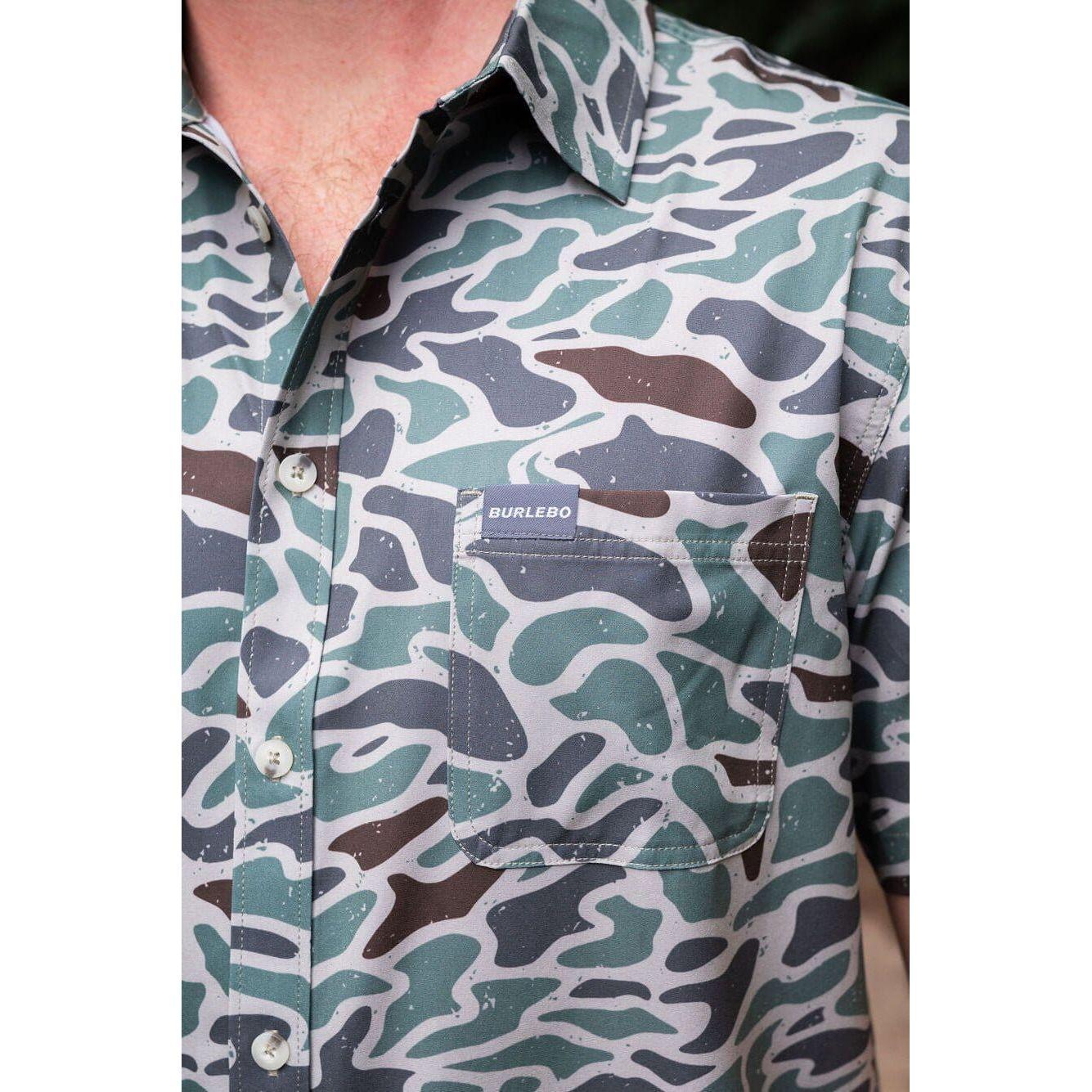 Men's Burlebo Performance Button Up PBU-RDC-SS - Crazy House Western Wear