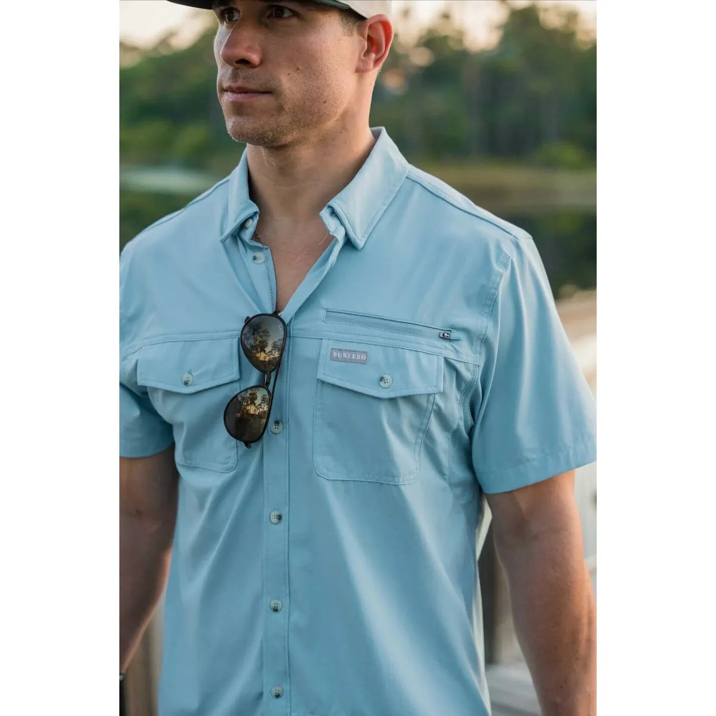 Burlebo Performance Fishing Shirt - Crazy House Western Wear