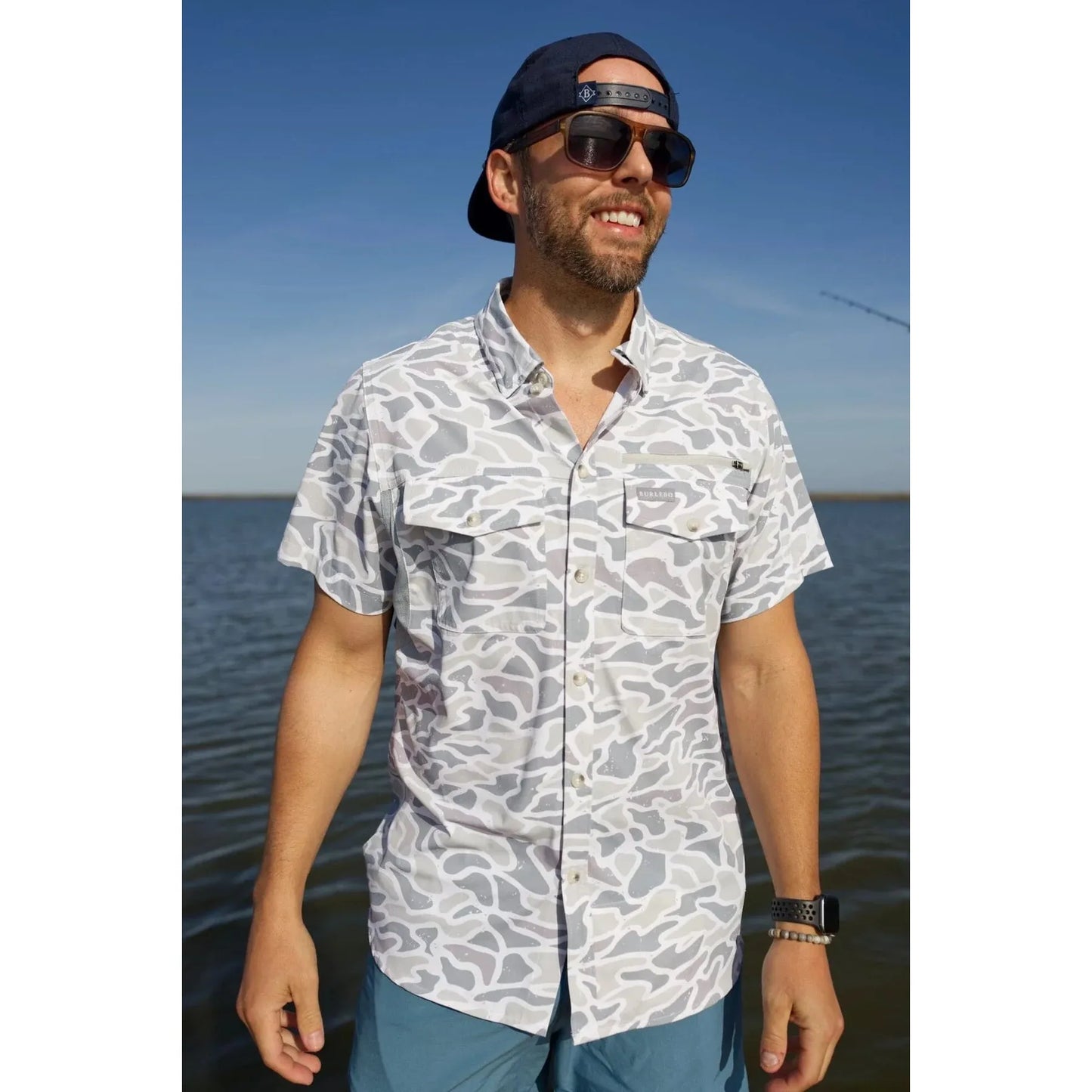 Burlebo Performance Fishing Shirt - Crazy House Western Wear