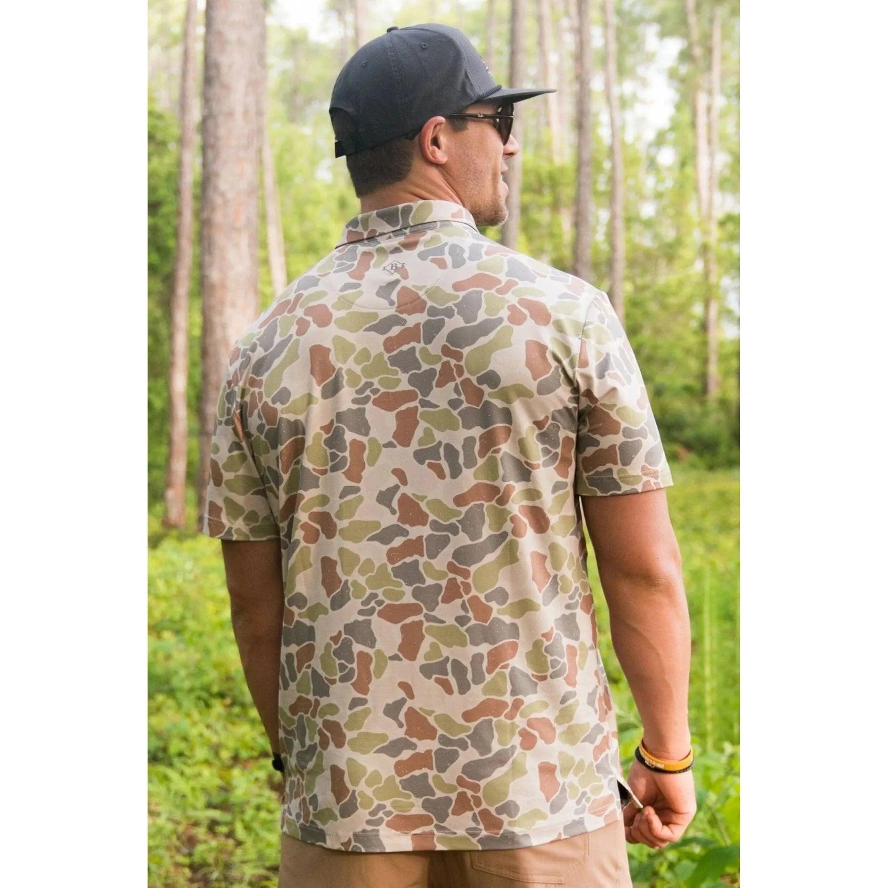 Men's Burlebo Performance Polo 0008PP-DC - Crazy House Western Wear