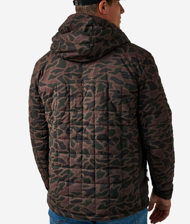 Burlebo Men's Bendita Camo Puffer Jacket PJACK-BITAC