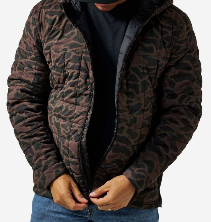 Burlebo Men's Bendita Camo Puffer Jacket PJACK-BITAC