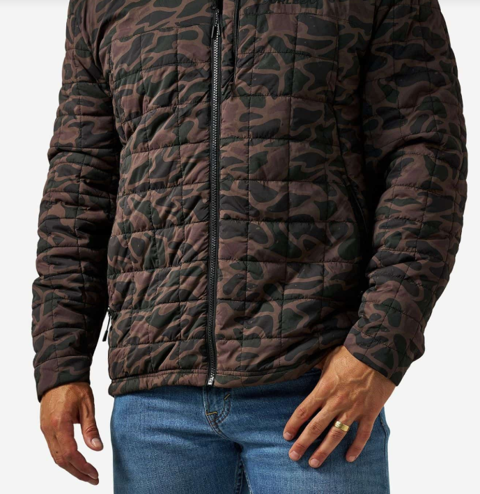 Burlebo Men's Bendita Camo Puffer Jacket PJACK-BITAC