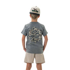Boy's Burlebo Rad Dude - Dark Heather Grey Shirt Y-DUDDC-SS-DHG - Crazy House Western Wear