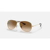 Ray-Ban Arista Gold and Light Brown Gradient Sunglasses ORB3362-001