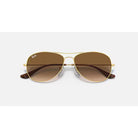 Ray-Ban Arista Gold Cockpit Sunglasses 0RB3362-001/51