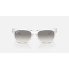 Ray-Ban Clear Gray New Wayfarer Classic Glasses 0RB2132-677432