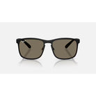 Ray-Ban Matte Black and Gray Chromance Lens Sunglasses RB4264-601