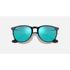 Ray-Ban Polished Black with Blue Mirror Erika Color Mix Sunglasses 0RB4171-601/5554
