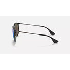 Ray-Ban Polished Black with Blue Mirror Erika Color Mix Sunglasses 0RB4171-601/5554