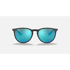 Ray-Ban Polished Black with Blue Mirror Erika Color Mix Sunglasses 0RB4171-601/5554