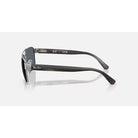 Ray-Ban Polished Gunmetal with Blue Polarized Lenses Sunglasses RB3701-004