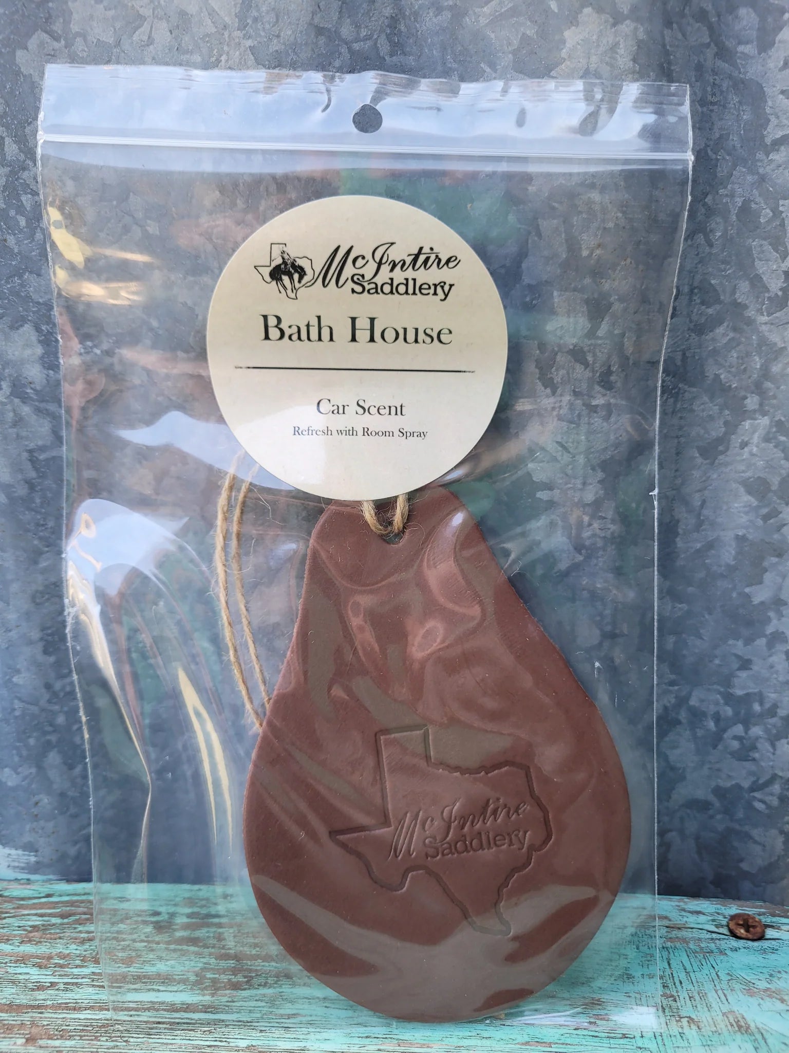 McIntire Saddlery Bath House Car Scent 